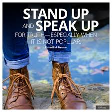 Stand Up &amp; Speak UP